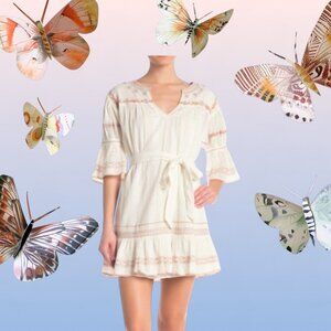 Love Sam Cream Dress